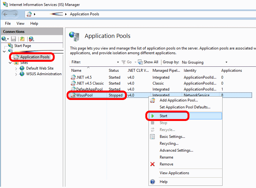 WSUS Download updates fails with 0x80244022: Failed Item.