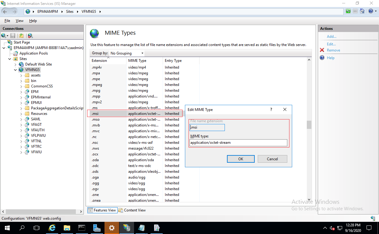 Cannot download EPM Agent from server console.