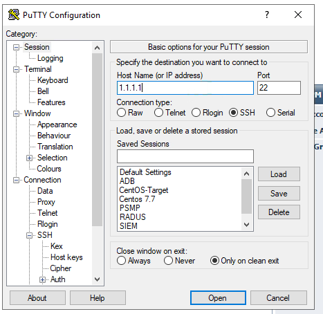 CPM - How can I test SSH Key Connection from CPM Server?