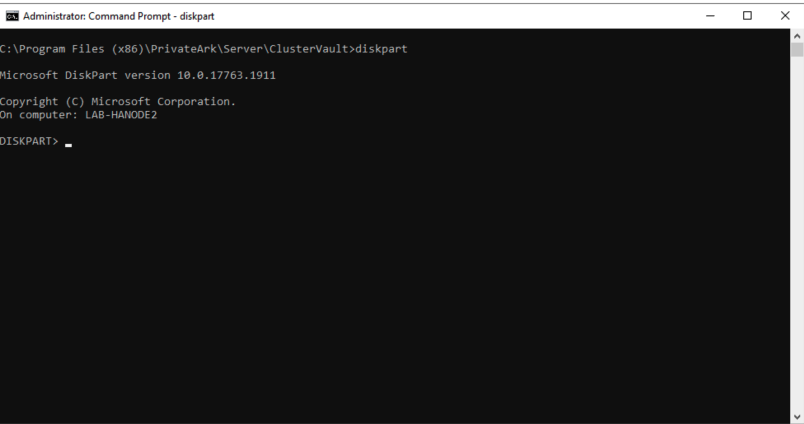 HA Vault: How to get the StorageIdentifier and QuorumDiskIdentifier for ...