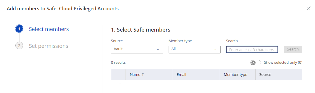 How to add member to safe when username is less than 3 characters