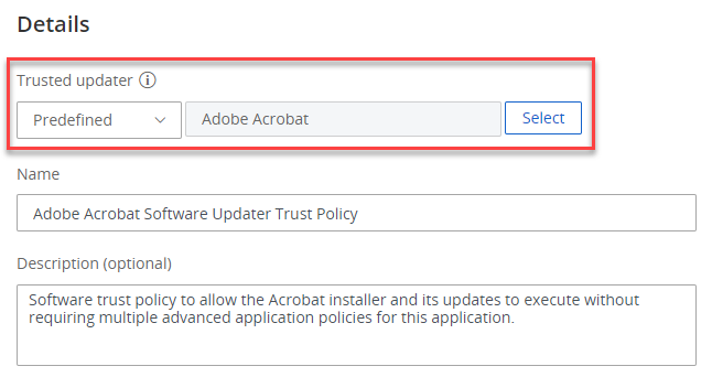 EPM Policy Best Practices – Using the Software Updater Trust Policy to ...