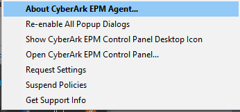 EPM - How to request Policy Update
