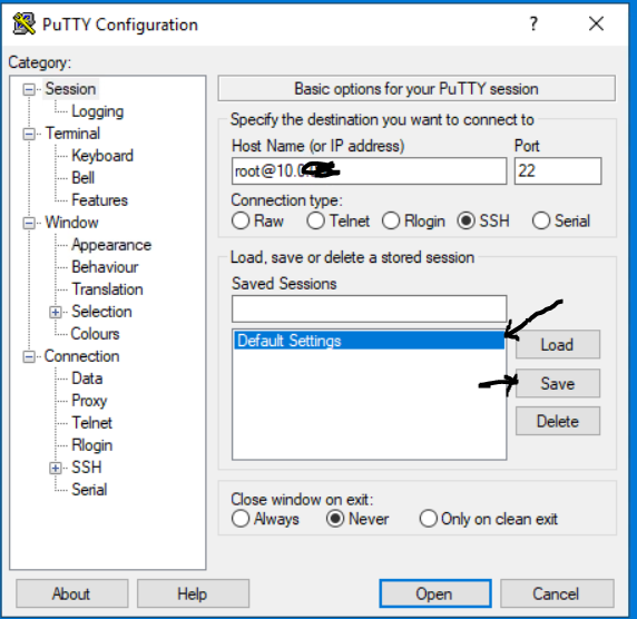 How to customize the font and font size for the default PSM-SSH ...
