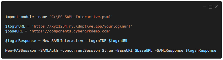 PAM Automation: Securing Human-Interactive PAM Administrator PowerShell ...