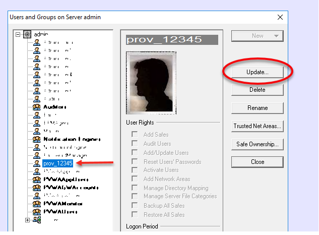 AAM - How can I create or update the credential files (credfile) for ...