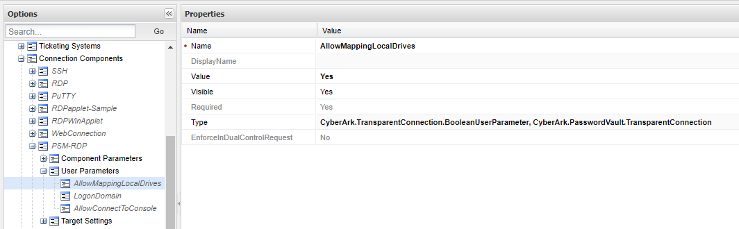 PSM - How do I map local drives from a workstation when connecting via PSM?