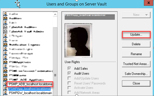 PSMP - How can I create or update the credential files (credfile) for ...