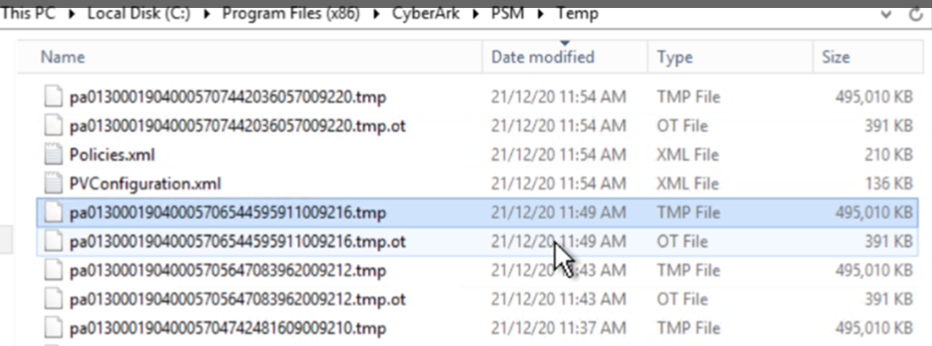 PSM can not upload recording files because of maximum allowed file size ...