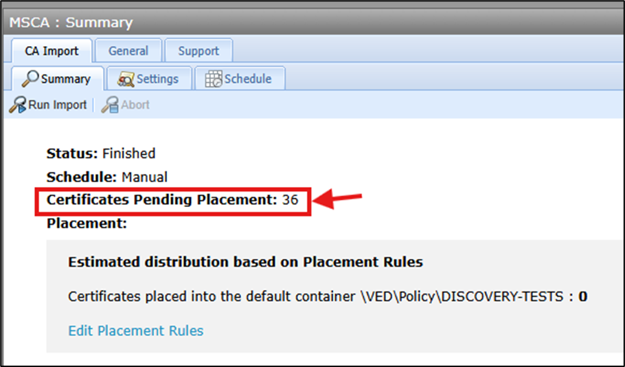How To: Export CA Import Results (Placement Pending)