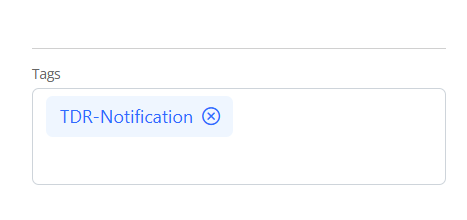 CyberArk Flows: Where can I tag the flow in Step 4 for TDR